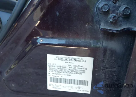 2010 Mazda Mazda6 I Sport из США, поврежденный, VIN 1YVHZ8BH7A5M40628